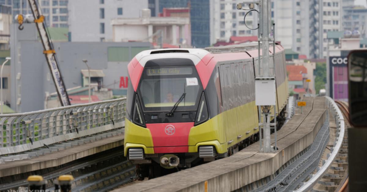 Metro Nhổn - ga Hà Nội dự kiến vận hành đoạn trên cao dịp 30/4