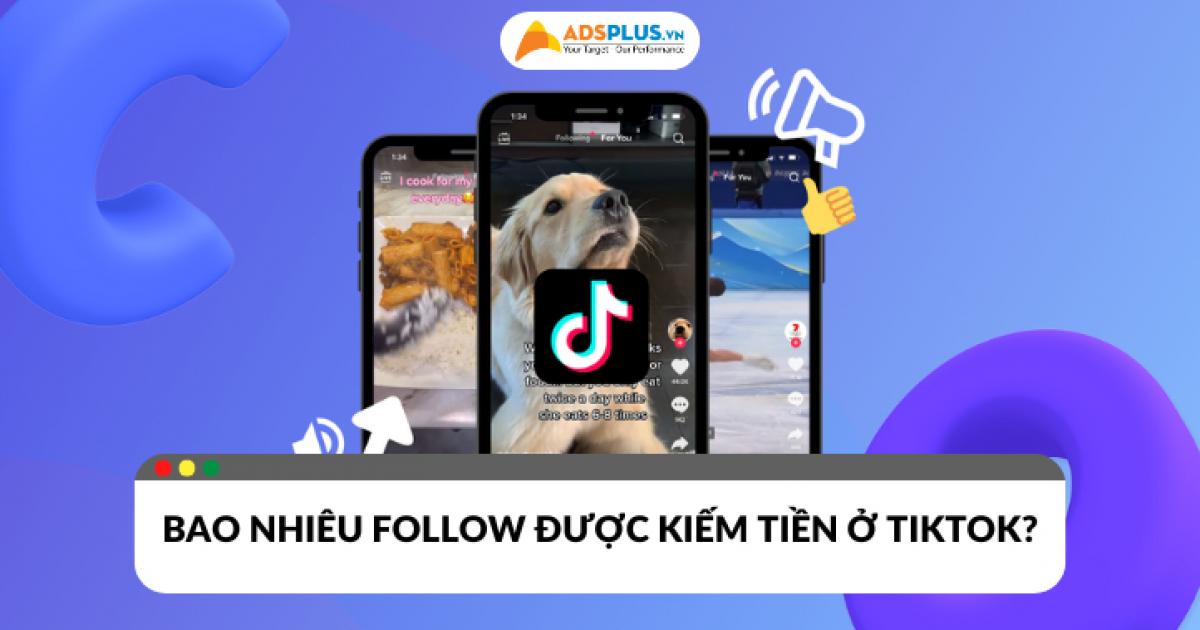 Có bao nhiêu follow thì được kiếm tiền trên TikTok?