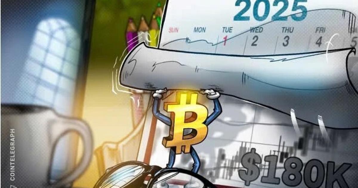 Bitcoin có thể đạt 180.000 USD vào cuối năm 2025