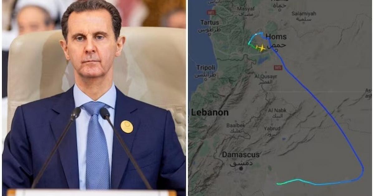 Hành trình bí mật rời bỏ đất nước của tổng thống Syria bị lật đổ