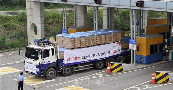 Hàn Quốc vẫn xúc tiến viện trợ lương thực cho Triều Tiên bất chấp các vụ phóng tên lửa