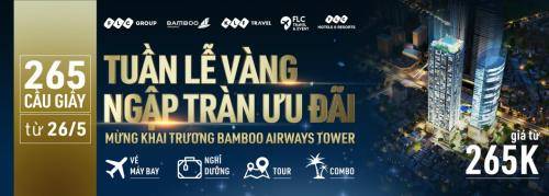 Bamboo Airways tung ngàn vé máy bay giá chỉ từ 265.000 đồng