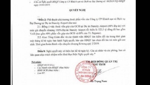 Anh trai ông Hà Văn Thắm bất ngờ ‘bán’ hàng loạt tài sản trước đại hội cổ đông