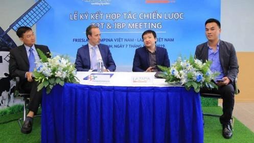Lazada ký kết hợp tác chiến lược với FrieslandCampina Việt Nam