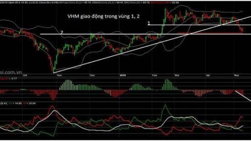 Góc nhìn kỹ thuật tuần (6-10/5): Đánh giá xu hướng VHM, GAS, VNM, MSN và VCB