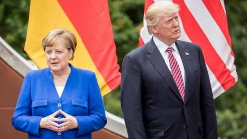 Thủ tướng Đức Merkel gọi Mỹ là đối thủ của châu Âu