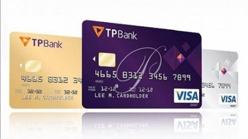Số lượng thẻ tín dụng của TPBank đang nằm trong nhóm ngân hàng dẫn đầu