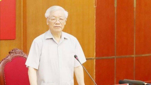 Tổng Bí thư, Chủ tịch nước Nguyễn Phú Trọng chủ trì phiên họp về phòng, chống tham nhũng