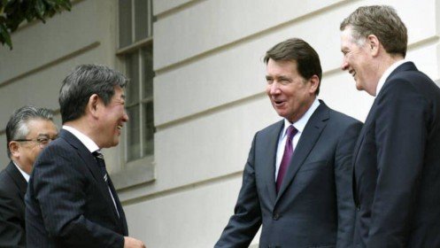 Đàm phán thương mại Nhật-Mỹ ở cấp bộ trưởng sẽ diễn ra tại Washington