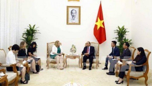 Thủ tướng tiếp Đại sứ, Trưởng Phái đoàn Liên minh châu Âu tại Việt Nam