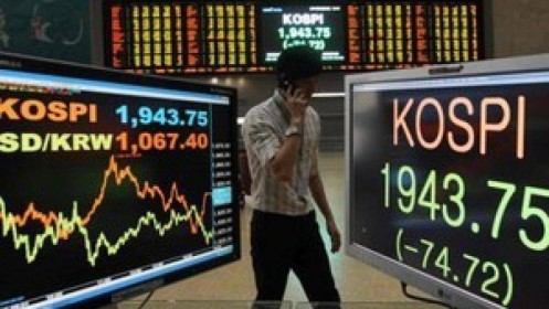 Nhà đầu tư nước ngoài mua ròng cổ phiếu Hàn Quốc