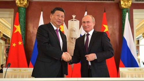 Trung-Nga nâng tầm hợp tác chiến lược và hợp tác kinh tế thương mại