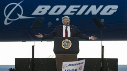 Ông Trump tiết lộ Trung Quốc sẽ mua lô máy bay Boeing trị giá 20 tỷ USD