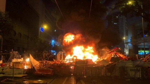 Cảnh sát Hong Kong tái khẳng định không dung thứ các hành vi bạo lực