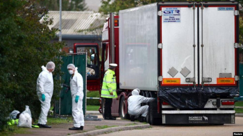 39 người chết trong container: Báo Anh tiết lộ tình tiết mới