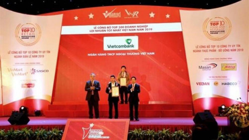 Vietcombank lợi nhuận tốt nhất khối ngân hàng năm 2019