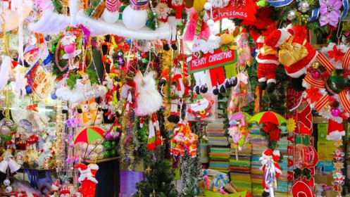 Thị trường Giáng sinh năm nay hàng Việt được ưu tiên lựa chọn
