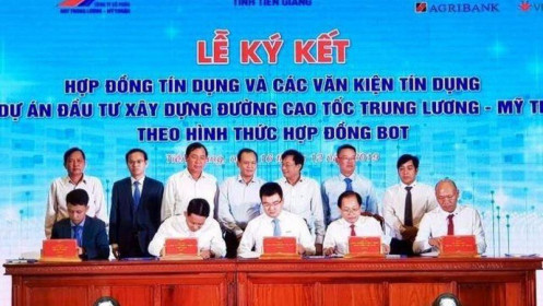 4 ngân hàng cam kết cho vay 6.686 tỷ đồng dự án cao tốc Trung Lương - Mỹ Thuận