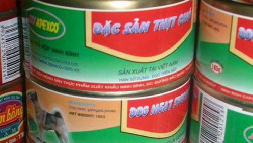 Bác tin có xưởng sản xuất thịt chó đóng hộp tại Ninh Bình