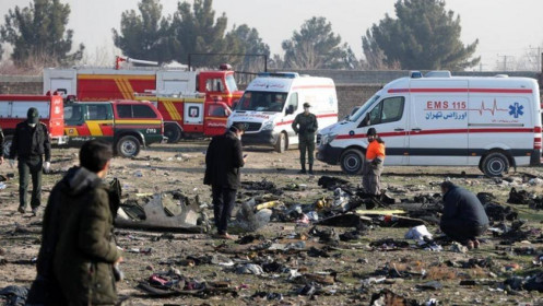 Iran hoan nghênh hợp tác quốc tế làm rõ vụ tai nạn máy bay chở khách của Ukraine
