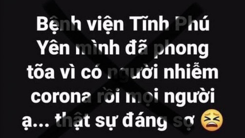 Thông tin về người nhiễm nCoV tại Phú Yên là không chính xác