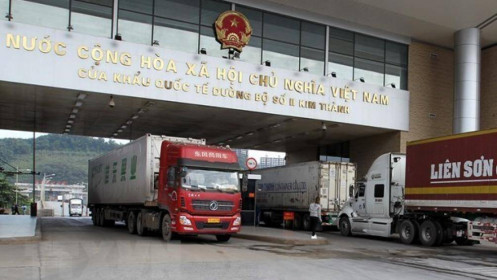 Thêm 580 tấn nông sản Việt Nam được thông quan qua cửa khẩu Lào Cai
