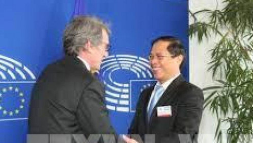 Chủ tịch Nghị viện châu Âu ủng hộ thúc đẩy quan hệ hợp tác toàn diện EU - Việt Nam