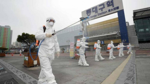 Dịch COVID-19: Hàn Quốc ghi nhận thêm 210 ca nhiễm mới