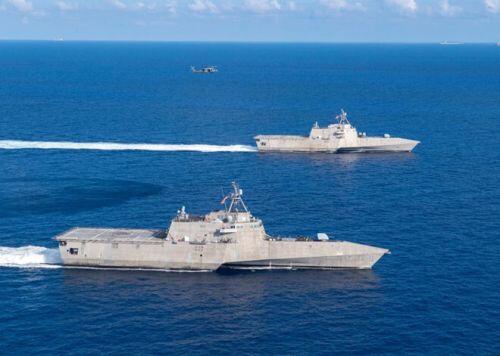 Mỹ gia tăng tàu chiến tuần tra Biển Đông để kiềm chế Trung Quốc