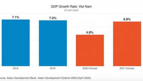 Con số 4,8-4,9% tăng trưởng GDP của ADB và WB có trở nên vô cùng khôi hài?