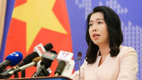 Bộ Ngoại giao lên tiếng về thông tin tàu Trung Quốc vào EEZ của Việt Nam