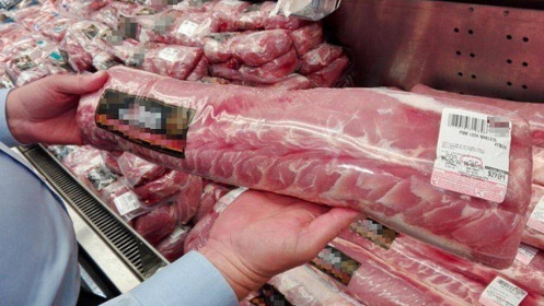 Thịt lợn nhập ngoại loạn giá trên chợ mạng khiến người dân hoang mang