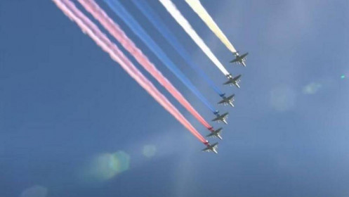 Nga tổ chức lễ diễu binh trên không ở 47 thành phố vào ngày 9/5