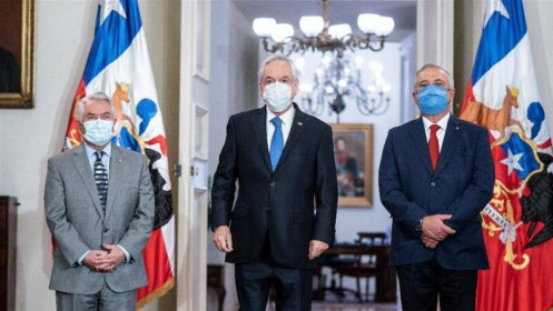 Số ca Covid-19 tăng nhanh, Chile thay Bộ trưởng Y tế