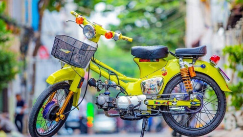 Ngỡ ngàng với chi phí “lên đời” chiếc Honda Cub 78 độc nhất Việt Nam
