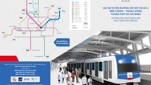 TP.HCM: Tuyến Metro số 2 “nằm bất động” trong quý II/2020