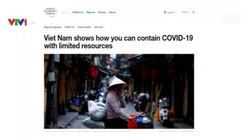 "Việt Nam là quốc gia đáng ca ngợi hàng đầu trong cuộc chiến chống dịch COVID-19"