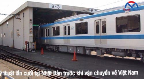 Đoàn tàu của tuyến Metro số 1 (Bến Thành – Suối Tiên) có thể về Việt Nam trong quý II