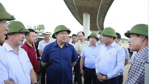 Bí thư Thành ủy Vương Đình Huệ: Đẩy nhanh việc hoàn thành 5 dự án giao thông trọng điểm