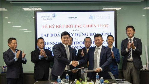 Tập đoàn Hòa Bình (HBC) ký kết hợp tác chiến lược với Johnson Controls - Hitachi Air Conditioning Việt Nam
