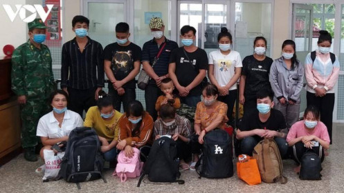 Bắt giữ 17 người nhập cảnh trái phép tại Lạng Sơn