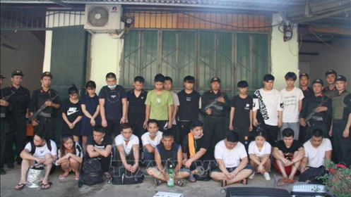 Lào Cai: Bắt giữ 21 đối tượng có lệnh truy nã của Công an Trung Quốc