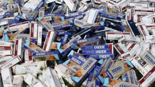 Buôn bán, tàng trữ 1 bao thuốc lá nhập lậu có thể bị phạt tới 3 triệu đồng