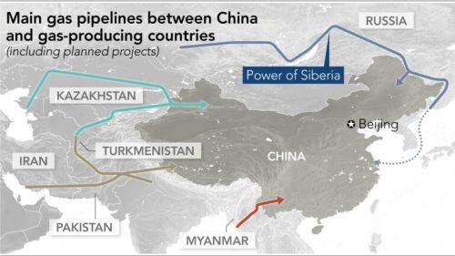 Trung Quốc chơi trò “tung hứng” đối với khí đường ống và LNG