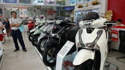 Thị trường xe máy Việt Nam ngược dòng tăng mạnh