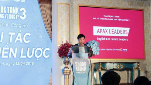 Egroup muốn bán 5 triệu cổ phiếu tại Apax Holdings của Shark Thuỷ