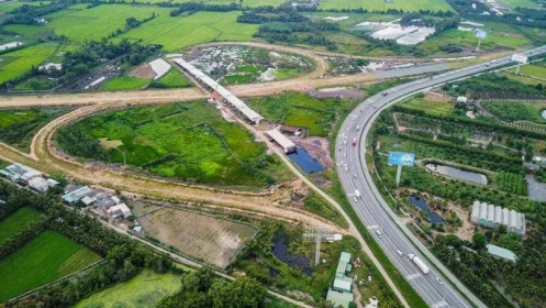 Cao tốc Trung Lương - Mỹ Thuận sắp thông tuyến