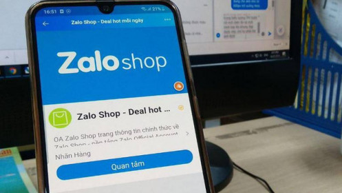 Chưa có giấy phép hoạt động sàn thương mại điện tử, Zalo Shop vẫn thu phí người dùng