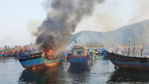 Thông tin tiếp tục về vụ cháy 3 tàu cá tại Âu thuyền Thọ Quang, Đà Nẵng
