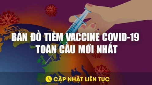 24hMoney trở thành đơn vị đầu tiên tại Việt Nam cập nhật tình hình tiêm Vaccine toàn thế giới